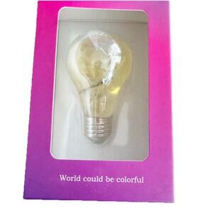 EP Light Yellow Hydrangea Edison Light Bulb